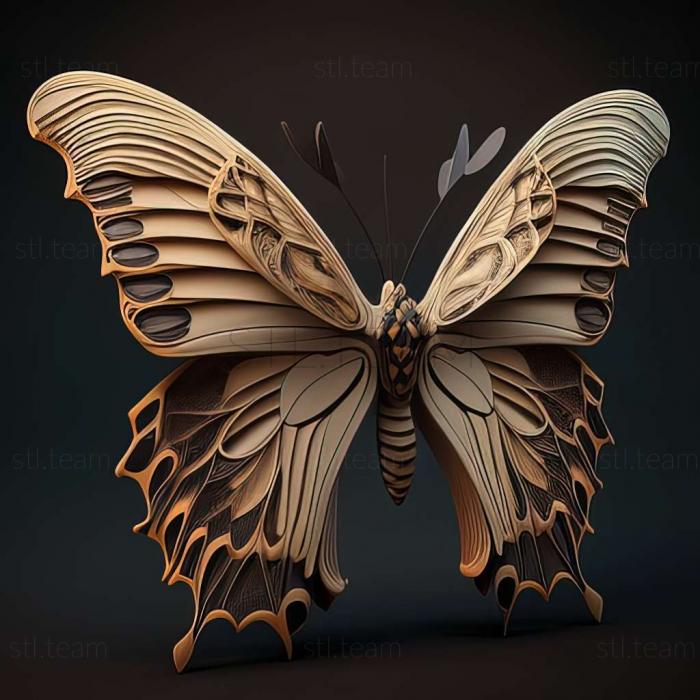 3D model Papilio joanae (STL)